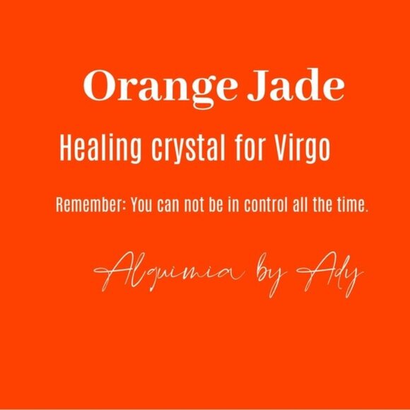 Orange jade silver statement extra long dangle bar earrings - Picture 2 of 3